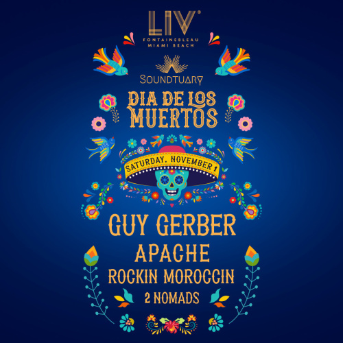 Soundtuary: Guy Gerber, Apache, Rockin Moroccin, 2 Nomads - Flyer