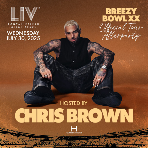 Chris Brown Afterparty - Flyer