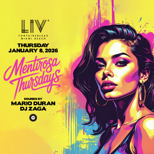 Mentirosa Thursday with Mario Duran & DJ Zaga - Flyer