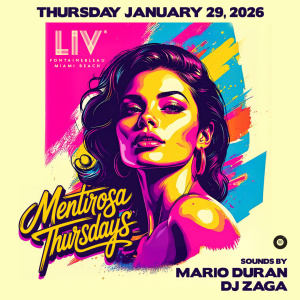 Flyer: Mentirosa Thursday: Mario Duran & DJ Zaga