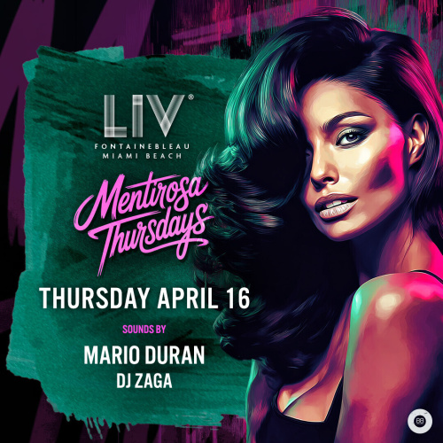 Mentirosa Thursday - Flyer