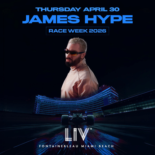 James Hype - Flyer