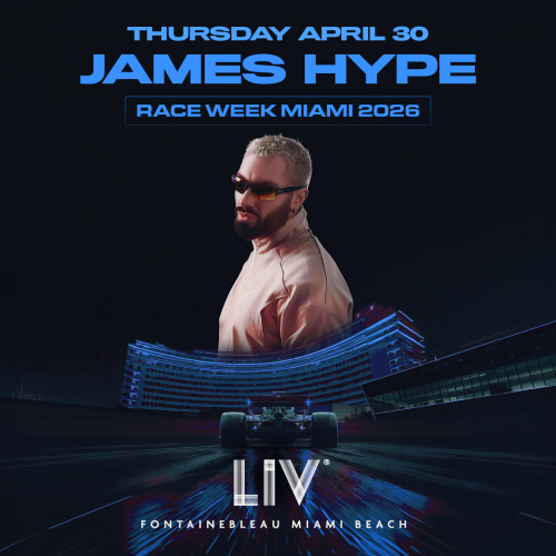 James Hype - Flyer