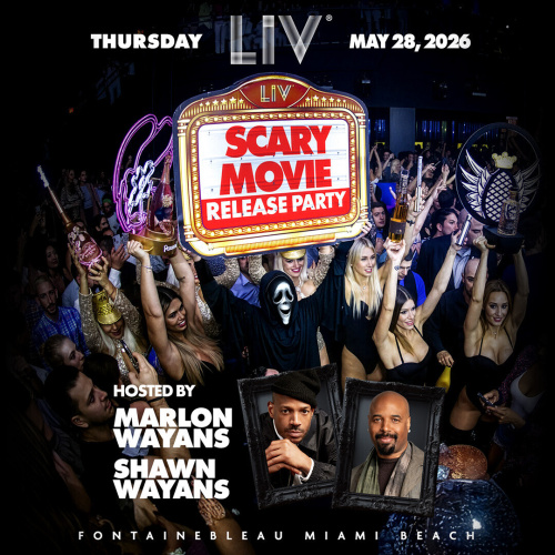 Scary Movie Release Party Hosted by Marlon Wayans and Shawn Wayans - Flyer