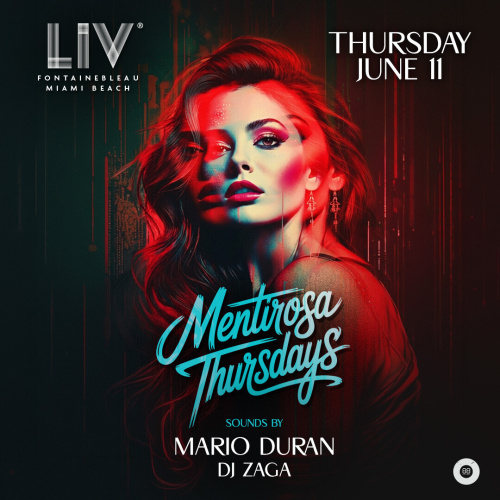 Mentirosa Thursday - Flyer