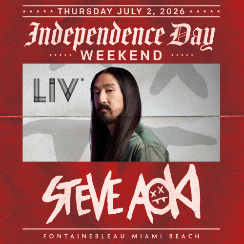 Steve Aoki - Flyer