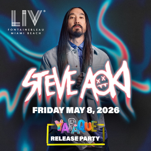 Steve Aoki - Flyer