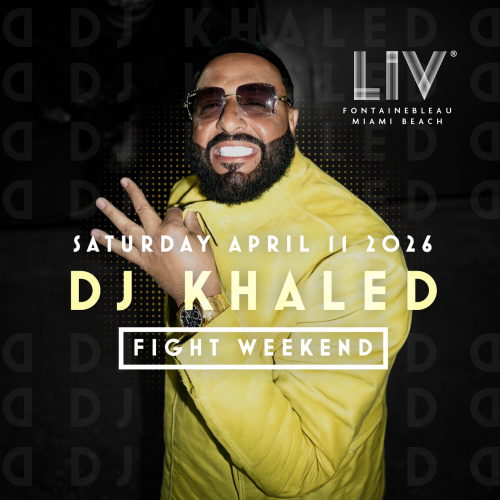 DJ Khaled - Flyer