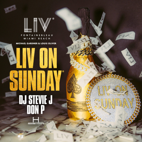 LIV ON SUNDAY - Flyer