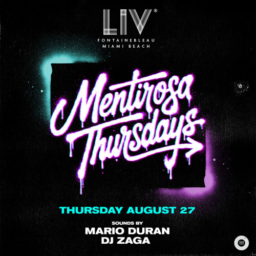 Mentirosa Thursday - Flyer