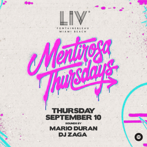 Mentirosa Thursday - Flyer