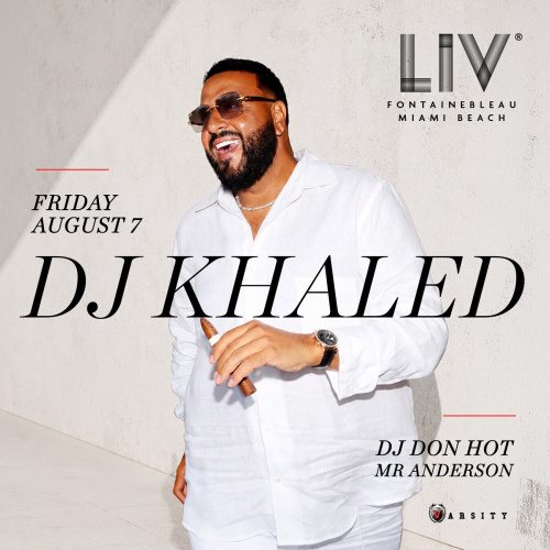 DJ Khaled - Flyer