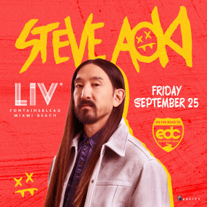 Flyer: Steve Aoki