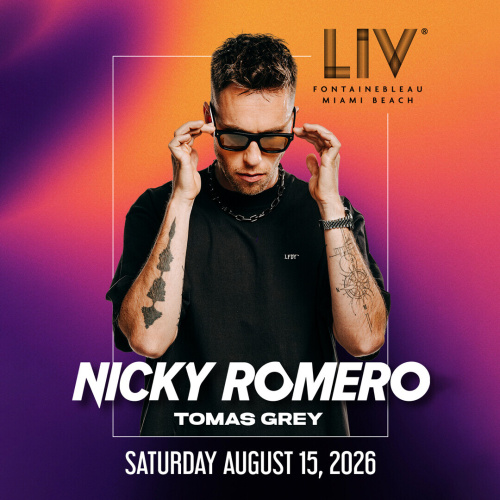 Nicky Romero w. Tomas Grey - Flyer