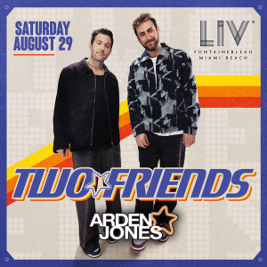 Flyer: Two Friends w. Arden Jones