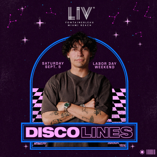 Disco Lines - Flyer
