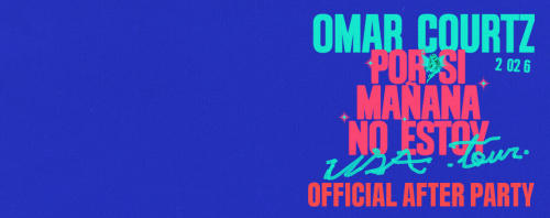 Omar Courtz Official After Party - Flyer