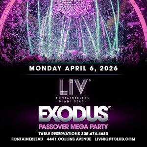 Flyer: Exodus Passover Mega Party