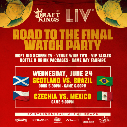 Scotland vs. Brazil Watch Party - Flyer