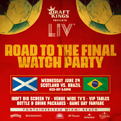 Scotland vs. Brazil Watch Party - Flyer