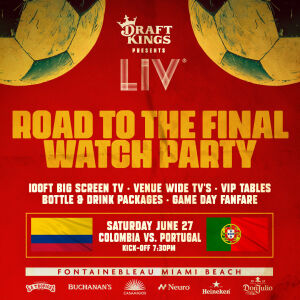 Flyer: Colombia vs. Portugal Watch Party
