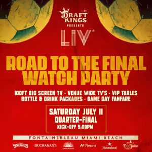 Flyer: Quarterfinal Watch Party