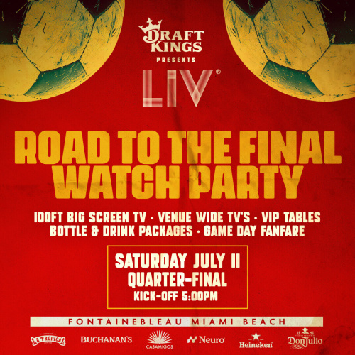 Quarterfinal Watch Party - Flyer