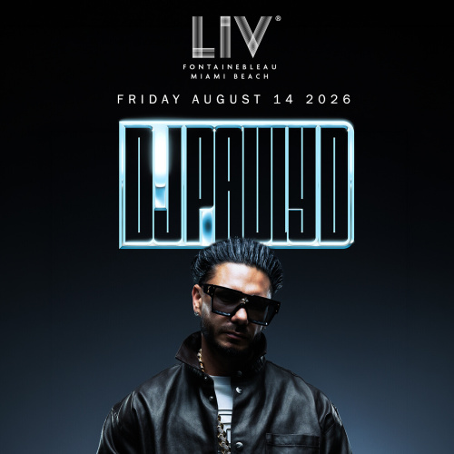 DJ Pauly D - Flyer