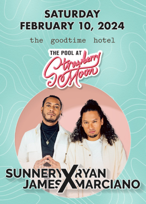 Sunner James x Ryan Marciano Lucien Pool Party - Flyer