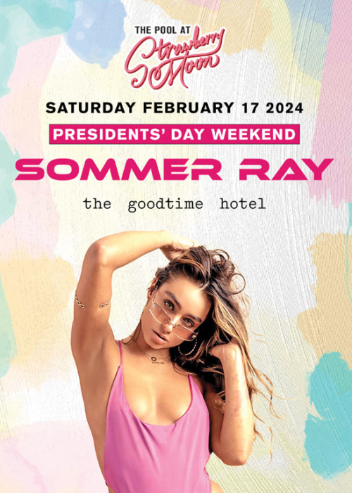Sommer Ray Pool Party - Flyer