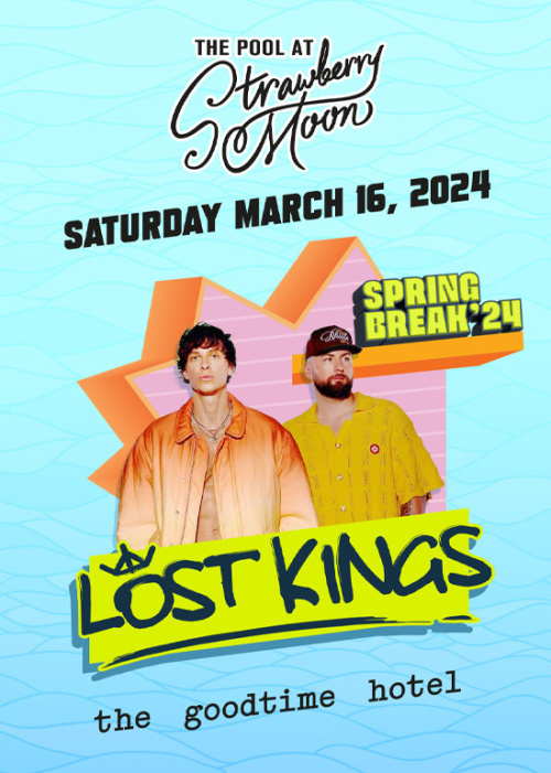 Lost Kings Pool Party - Flyer