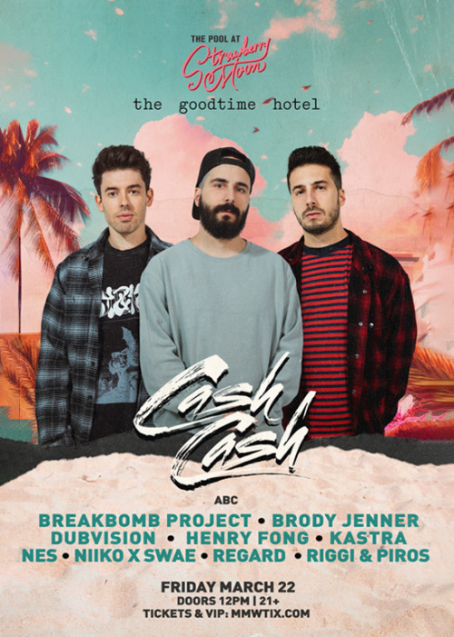 Cash Cash - Miami Music Week - Flyer