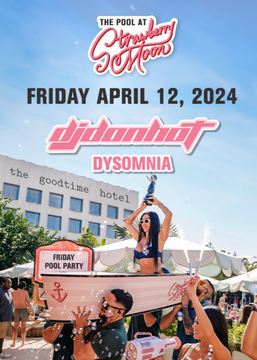 DJ Don Hot & Dysomnia Pool Party - Flyer