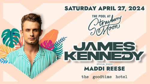 James Kennedy Pool Party - Flyer