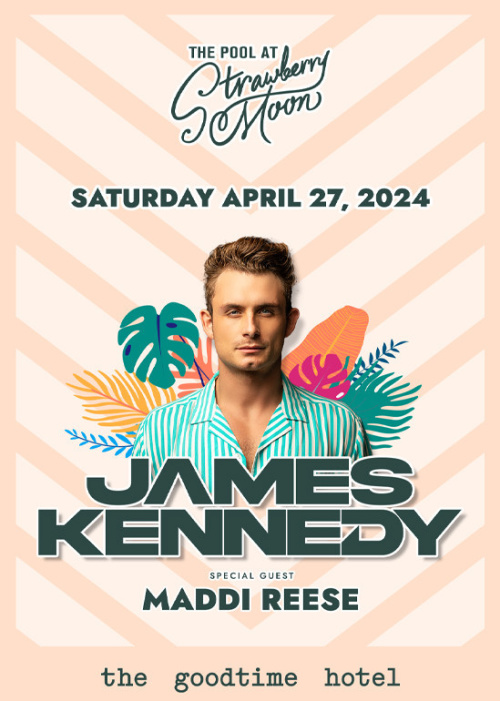 James Kennedy Pool Party - Flyer