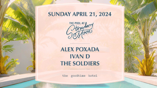 Alex Poxanda, Ivan D, & The Soldiers Pool Party - Flyer