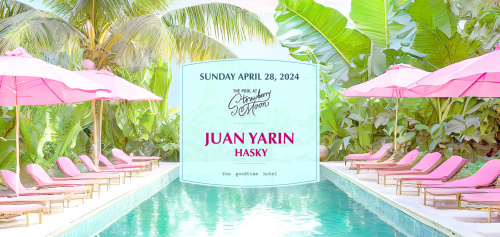 Juan Yarin & Hasky Pool Party - Flyer