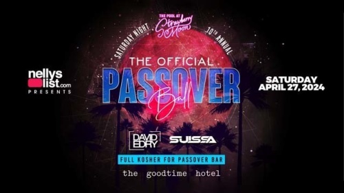 The Official Passover Ball - Flyer