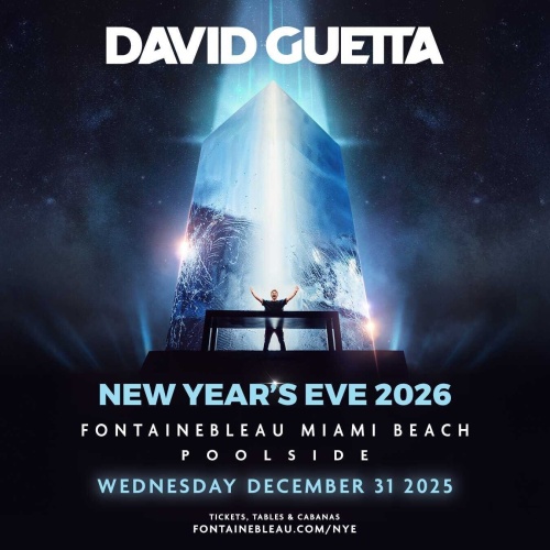 DAVID GUETTA - NEW YEAR'S EVE 2026 - Flyer