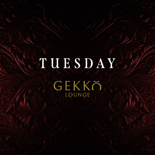 Tuesdays at Gekkō Lounge - Flyer