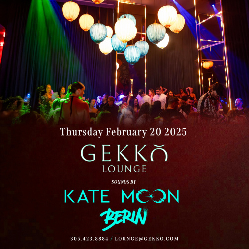 Kate Moon & Berin - Flyer