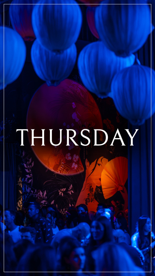 Thursdays at Gekkō Lounge - Flyer