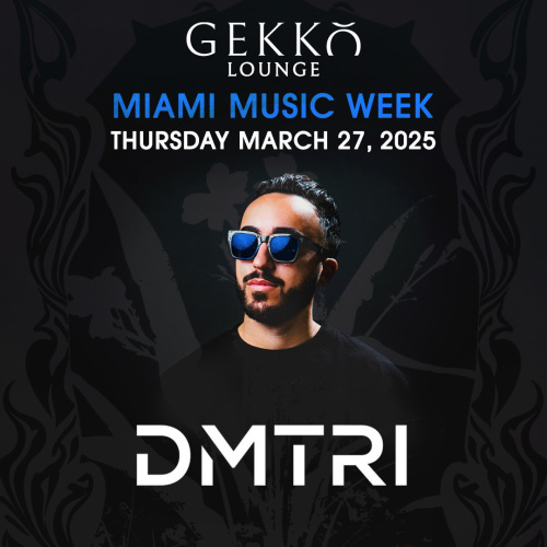 DMTRI - Miami Music Week - Flyer