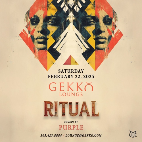 Ritual with Purple - Flyer