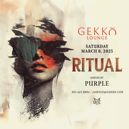 Ritual with Purple - Flyer