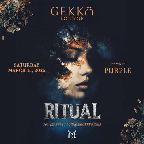 Ritual with Purple - Flyer