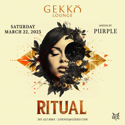 Ritual with Purple - Flyer