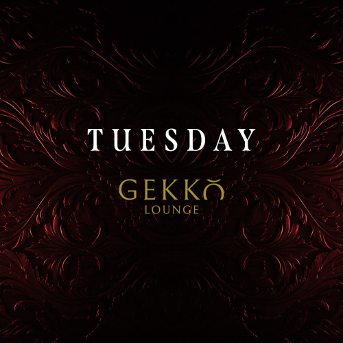 Tuesdays at Gekkō Lounge - Flyer