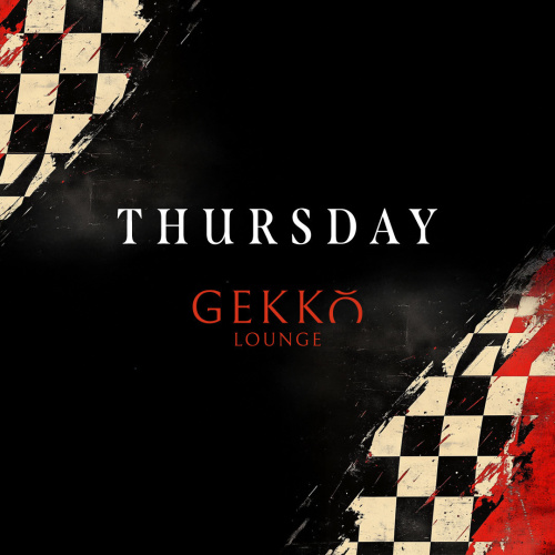 Thursdays at Gekkō Lounge - Flyer