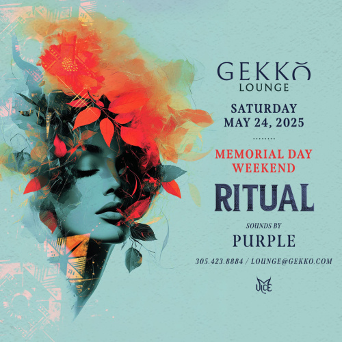 Purple Ritual Saturdays - Flyer